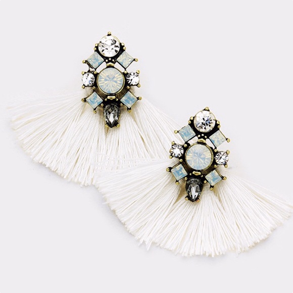 A Mermaid's Epiphany Jewelry - 🆕Fringe Tassel Statement Earrings